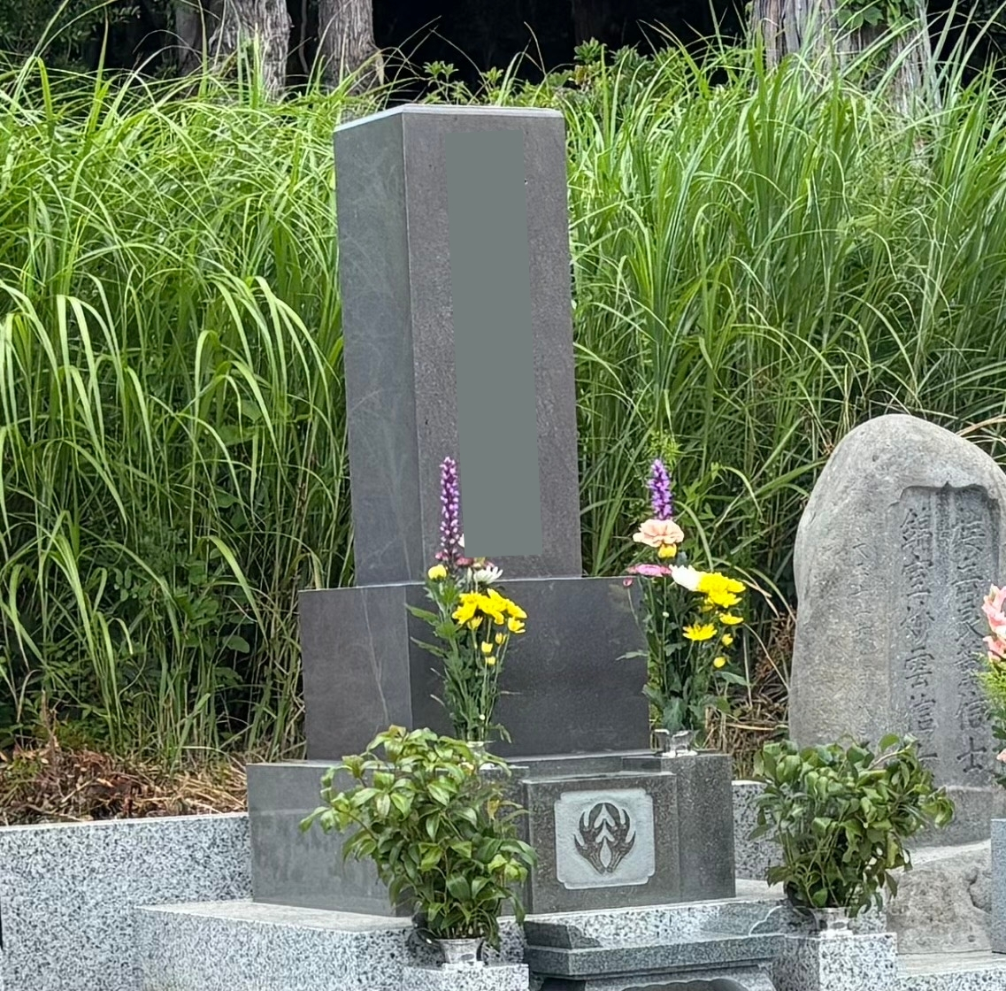 小山家石碑アフター加工